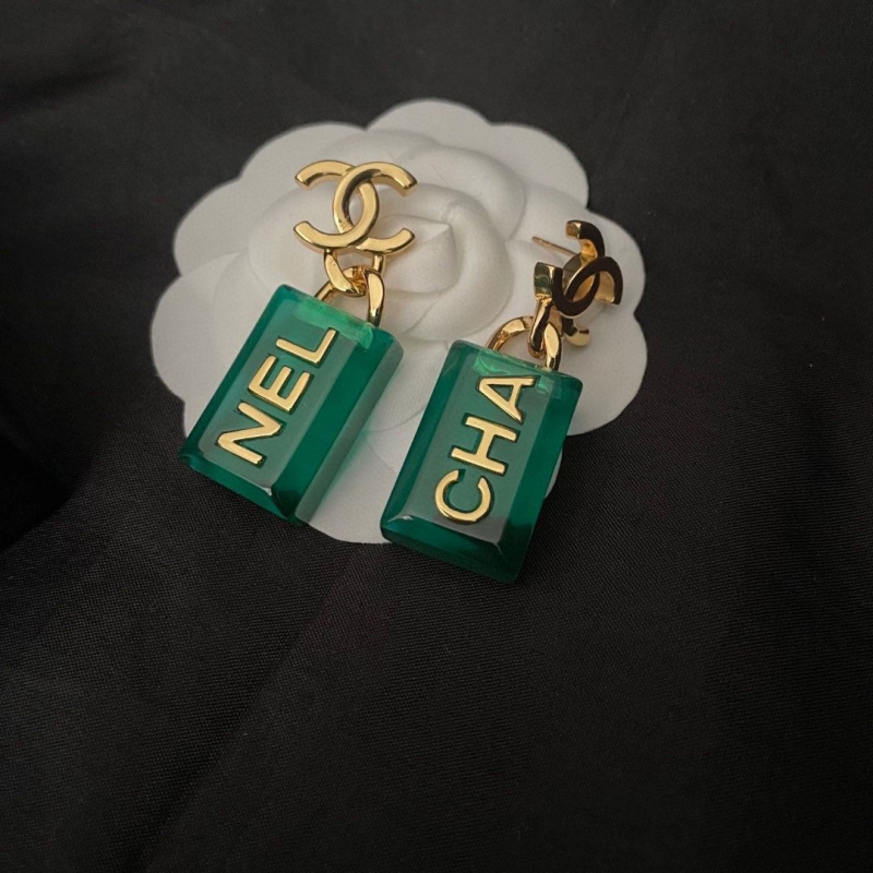 Ch*el earrings